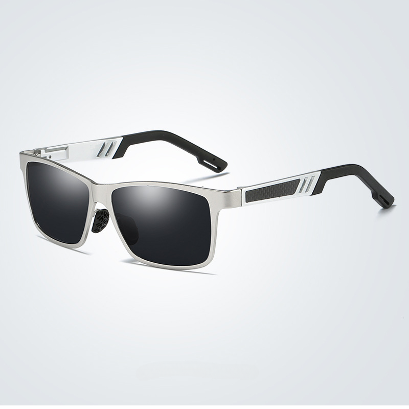 Wholesale Spring Leg Dazzling Color Film Polarized PC Sunglasses
